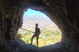 Klifur + Zipline + Via Ferrata + Cave. Ævintýraleið á Gran Canaria