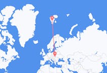 Voos de Košice para Longyearbyen