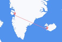 Vluchten van Ilulissat naar Reykjavík