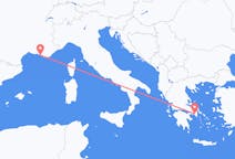 Vluchten van Marseille naar Athene
