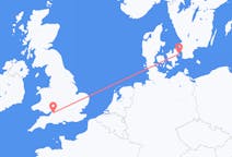 Flyreiser fra Bristol, til København