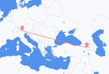 Flyg från Jerevan, Armenien till Bolzano, Italien