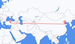 Lennot Dongyingista, Kiina Nevşehiriin, Turkki