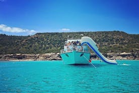 Blue Lagoon Cruise with slide, music, & transfer from Paphos