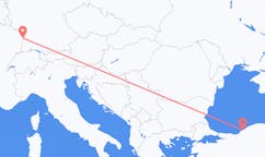 从宗古尔达克飞往斯特拉斯堡的航班