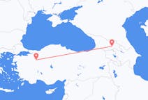 ジョージアのトビリシから、トルコのエスキシェヒルまでのフライト