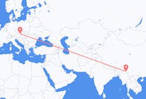 Flyreiser fra Myitkyina, til Vienna