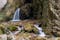Photo of Duff Waterfall in Mavrovo National Park, North Macedonia.