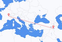 Flyrejser fra Urmia til Lyon
