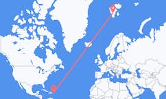 Flyrejser fra Aguadilla til Svalbard