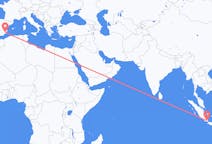 Flights from Bandar Lampung to Murcia