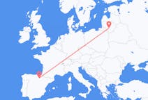 Voos de Logroño, Espanha para Kaunas, Lituânia