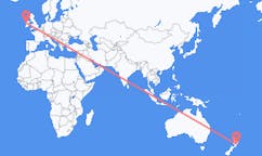 Flyg från Napier, Nya Zeeland att knacka