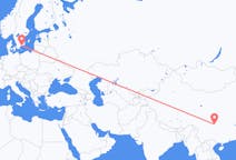 Flyrejser fra Chongqing til Karlskrona