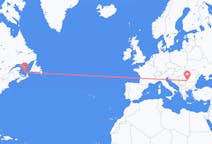 Flug frá Les Îles-de-la-Madeleine, Quebec, Kanada til Craiova, Rúmeníu