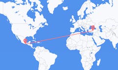 Flyreiser fra Puerto Escondido, Oaxaca, Mexico til Kayseri, Tyrkia