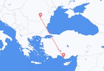 Flyreiser fra București, til Gazipaşa