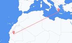 Voos de Atar, Mauritânia para Citera, Grécia