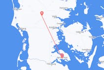 Flyreiser fra Sønderborg, til Billund