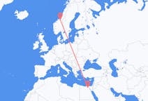 Flyrejser fra Kairo til Trondheim