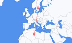 Flyreiser fra Illizi, Algerie til Växjö, Sverige