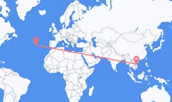 Flyreiser fra Da Nang, Vietnam til Terceira, Portugal