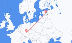 Flug frá Tartu, Eistlandi til Nürnberg, Þýskalandi