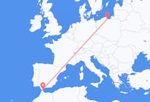 Lennot Gibraltarilta Gdańskiin