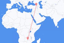 Flights from Lusaka to Kars