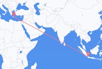 Flights from Jakarta to Heraklion