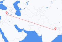Voos de Patná, Índia para Batman, Turquia