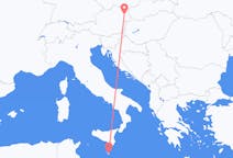Flyreiser fra Malta, til Vienna