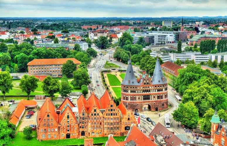 Photo of View of the historic town of Lubeck.