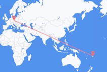 Flyreiser fra Labasa, til Praha