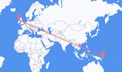 Flyreiser fra Rabaul, til Derry