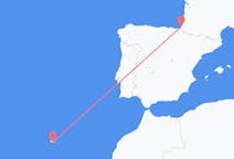 Lennot Biarritzista, Ranska Funchaliin, Portugali