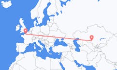 Flyreiser fra Kyzylorda, Kasakhstan til Deauville, Frankrike