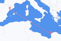 Flyreiser fra Benghazi, til Reus