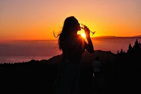 Pôr do sol no Parque Nacional de Teide e observação de estrelas com jantar (Star Safari)