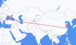 出发地 中国无锡市目的地 土耳其卡斯塔莫努的航班