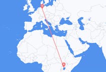 Flyrejser fra Entebbe til Hannover