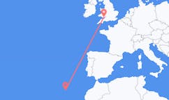 出发地 葡萄牙圣港前往威尔士的加迪夫的航班
