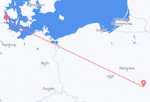 Flights from Sønderborg to Lublin