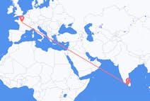 Flyreiser fra Colombo, Sri Lanka til Tours, Frankrike