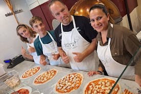 ローマでのピザ料理教室