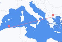 Flyreiser fra Alger, til Thessaloniki