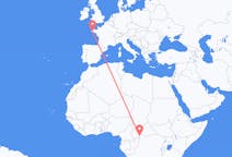 เที่ยวบิน จาก บังกี, สาธารณรัฐแอฟริกากลาง ไปยัง Quimper, ฝรั่งเศส