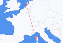 Flyrejser fra Ajaccio til Rotterdam