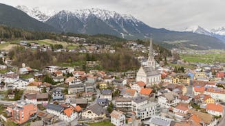 photo of the village Jerzens in the Pitztal in Austria.