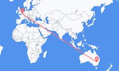 Flyreiser fra Parkes, Australia til Lille, Frankrike